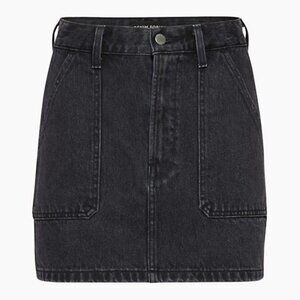 Aritzia Denim Forum The '90s Utility Mini Denim Skirt- Size 29
